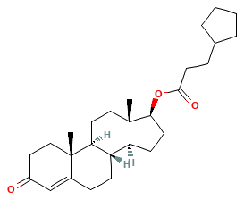 Testosterone Cypionate chemical structure